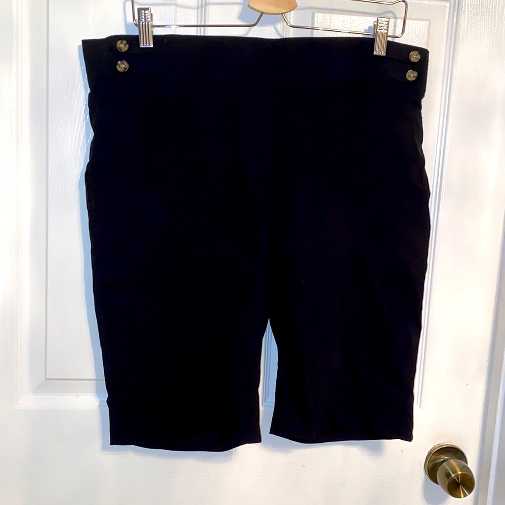 Black Bermuda Shorts